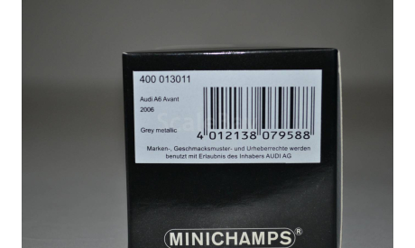 Audi A6 Avant 2006 (013011), масштабная модель, Minichamps, scale43