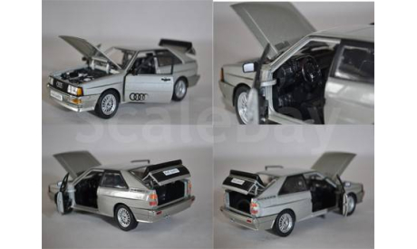 Audi Quattro (187405), масштабная модель, WhiteBox, scale24