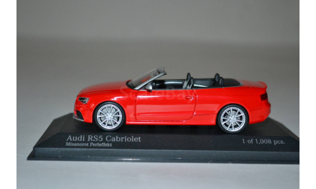 Audi RS5 Cabriolet 2012 (011230), масштабная модель, Minichamps, scale43