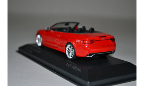 Audi RS5 Cabriolet 2012 (011230), масштабная модель, Minichamps, scale43