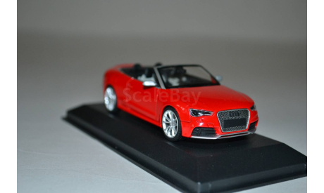 Audi RS5 Cabriolet 2012 (011230), масштабная модель, Minichamps, scale43