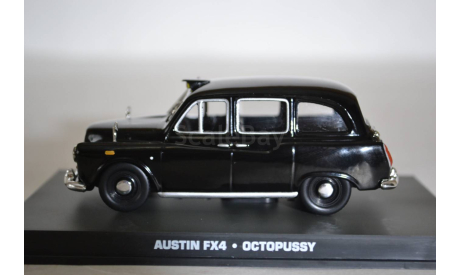 Austin FX4 (Octopussy), сборная модель автомобиля, Ge Fabbri, scale43