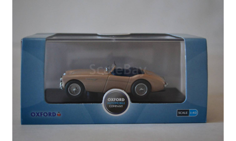 Austin Healey 100 BN1 Coronet  Cream, масштабная модель, Oxford, 1:43, 1/43