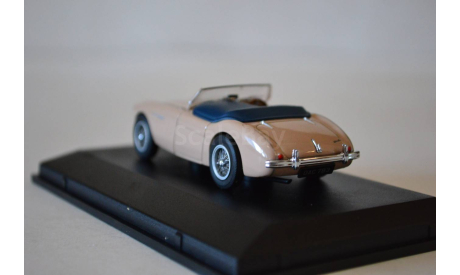 Austin Healey 100 BN1 Coronet  Cream, масштабная модель, Oxford, 1:43, 1/43