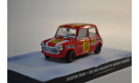 Austin Mini  (007 One her majesty_s secret service), сборная модель автомобиля, Ge Fabbri, scale43