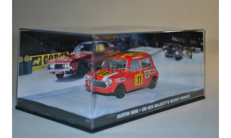 Austin Mini  (007 One her majesty_s secret service), сборная модель автомобиля, Ge Fabbri, scale43
