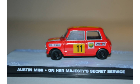 Austin Mini  (007 One her majesty_s secret service), сборная модель автомобиля, Ge Fabbri, scale43