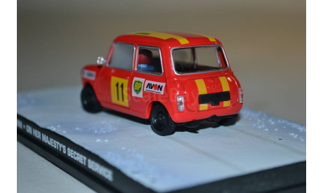 Austin Mini  (007 One her majesty_s secret service), сборная модель автомобиля, Ge Fabbri, scale43