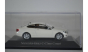 Mercedes-Benz C-Klasse Coupe C204 diamant-weiss-met, масштабная модель, Norev, 1:43, 1/43