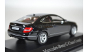 Mercedes-Benz C-Klasse Coupe C204 magnetit-schwarz-met, масштабная модель, scale43