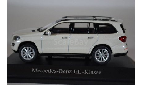 Mercedes-Benz GL-class 2012 X166 белый перламутр, масштабная модель, Norev, 1:43, 1/43