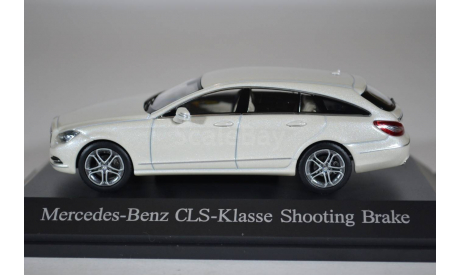 Mercedes-Benz CLS-Class Shooting Brake (S218) diamond white, масштабная модель, Norev, scale43
