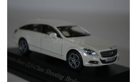 Mercedes-Benz CLS-Class Shooting Brake (S218) diamond white, масштабная модель, Norev, scale43