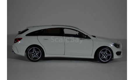 Mercedes-Benz CLA-Klasse Shooting Break (X117) 2015 белый, масштабная модель, Norev, scale18