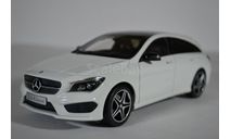 Mercedes-Benz CLA-Klasse Shooting Break (X117) 2015 белый, масштабная модель, Norev, scale18