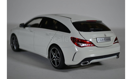 Mercedes-Benz CLA-Klasse Shooting Break (X117) 2015 белый, масштабная модель, Norev, scale18