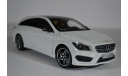 Mercedes-Benz CLA-Klasse Shooting Break (X117) 2015 белый, масштабная модель, Norev, scale18