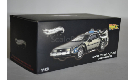 De Lorean Back to the Future (time machine) (X5493), масштабная модель, Hot Wheels, scale43