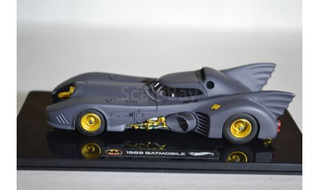 Batmobile 1989, масштабная модель, Hot Wheels, scale43