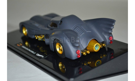Batmobile 1989, масштабная модель, Hot Wheels, scale43