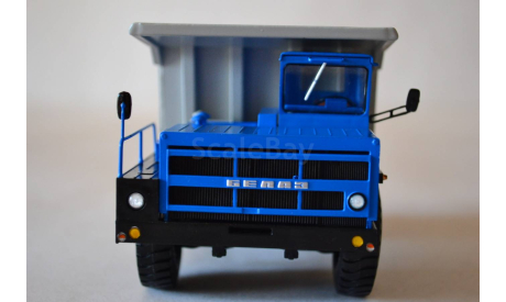 Белаз 7522 ранний синий серый, масштабная модель, scale43