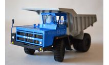 Белаз 7522 ранний синий серый, масштабная модель, scale43