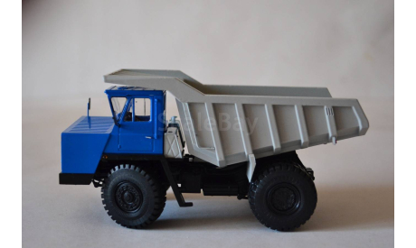 Белаз 7522 ранний синий серый, масштабная модель, scale43