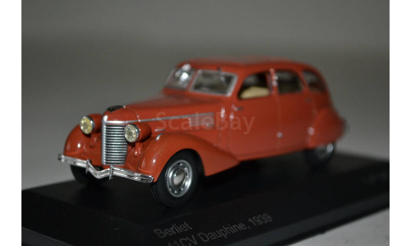Berliet 11CV Dauphine 1939, масштабная модель, IXO Rally (серии RAC, RAM), scale43