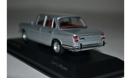 BMW 1800 TISA 1965 (025100), масштабная модель, Minichamps, scale43