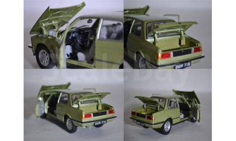 BMW 318 E21 (187416), масштабная модель, WhiteBox, scale24