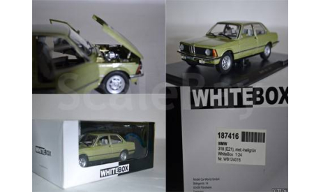 BMW 318 E21 (187416), масштабная модель, WhiteBox, scale24