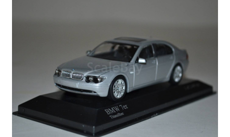 BMW 7 Series 2001 (020200), масштабная модель, Minichamps, scale43