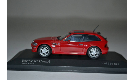BMW M Coupe 2002 (029062), масштабная модель, Minichamps, 1:43, 1/43