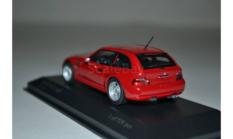 BMW M Coupe 2002 (029062), масштабная модель, Minichamps, 1:43, 1/43