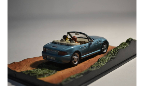 BMW Z3 (007 Goldeneye ), сборная модель автомобиля, Ge Fabbri, scale43