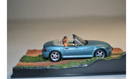 BMW Z3 (007 Goldeneye ), сборная модель автомобиля, Ge Fabbri, scale43