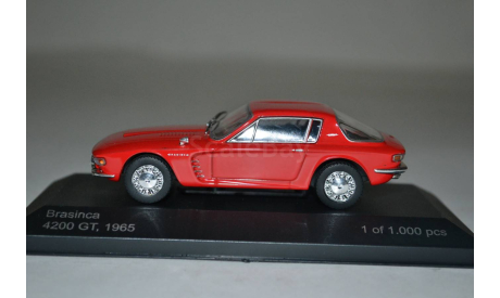 Brasinca 4200 GT (858), масштабная модель, IXO Rally (серии RAC, RAM), 1:43, 1/43
