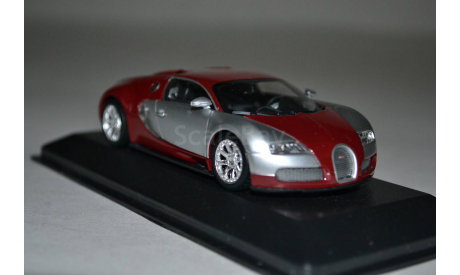 Bugatti Veyron Contennaire 2009, масштабная модель, Minichamps, scale43