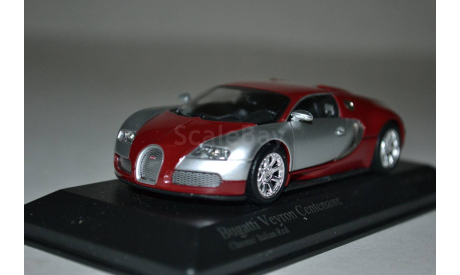 Bugatti Veyron Contennaire 2009, масштабная модель, Minichamps, scale43