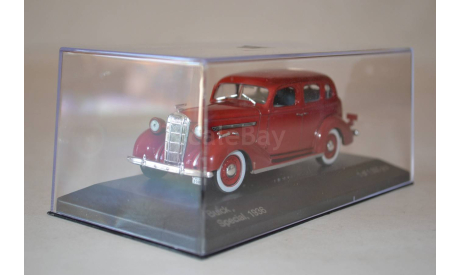 Buick Special 1936, масштабная модель, WhiteBox, scale43