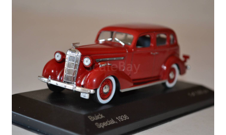 Buick Special 1936, масштабная модель, WhiteBox, scale43