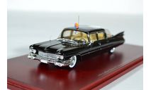 Cadillac 1958 Series 75 Limousine Bubble Top Queen Elizabeth II, масштабная модель, TSM Model, scale43