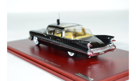 Cadillac 1958 Series 75 Limousine Bubble Top Queen Elizabeth II, масштабная модель, TSM Model, scale43