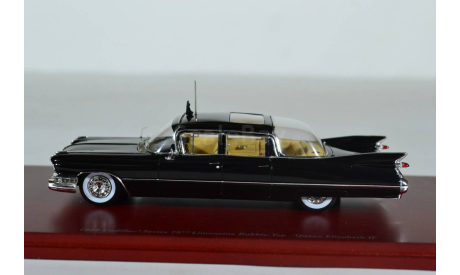 Cadillac 1958 Series 75 Limousine Bubble Top Queen Elizabeth II, масштабная модель, TSM Model, scale43