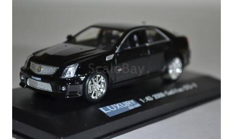 Cadillac CTS8_V 2009 (LDCTS500_BK), масштабная модель, Luxury Diecast (USA), scale43