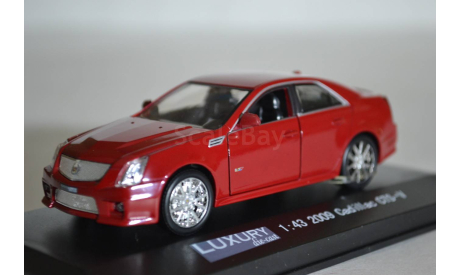 Cadillac CTS8_V 2009 (LDCTS500_R), масштабная модель, Luxury Diecast (USA), scale43