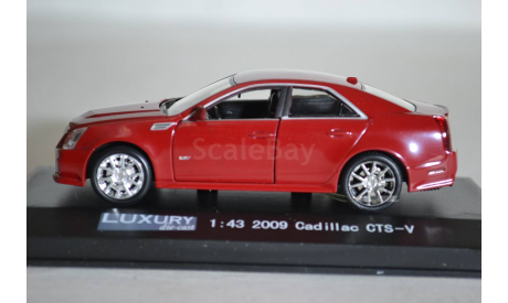 Cadillac CTS8_V 2009 (LDCTS500_R), масштабная модель, Luxury Diecast (USA), scale43