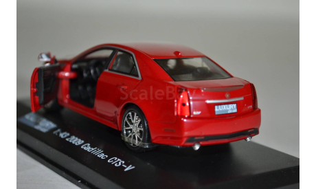 Cadillac CTS8_V 2009 (LDCTS500_R), масштабная модель, Luxury Diecast (USA), scale43