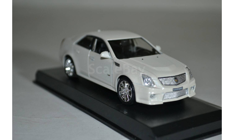 Cadillac CTS8_V 2009 (LDCTS500_WH), масштабная модель, Luxury Diecast (USA), scale43