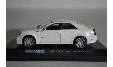 Cadillac CTS8_V 2009 (LDCTS500_WH), масштабная модель, Luxury Diecast (USA), scale43